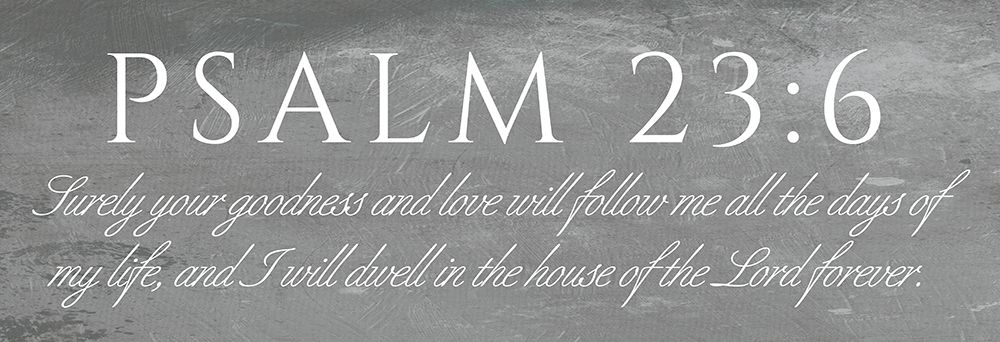 Psalm 23:6