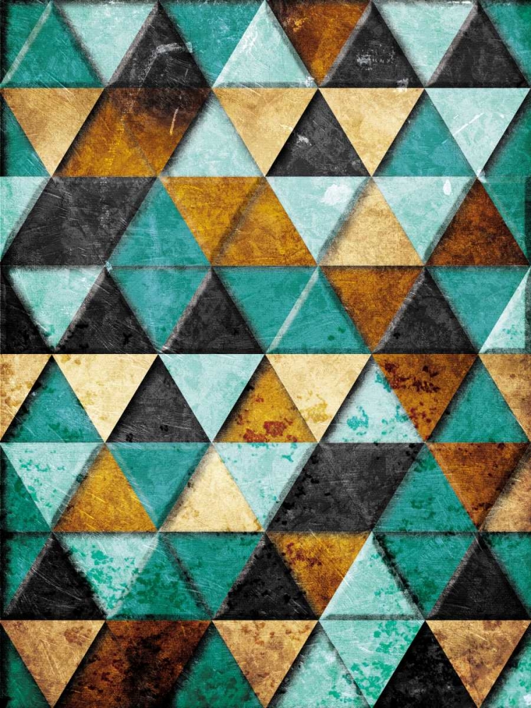 Rocky Teal Mountains
