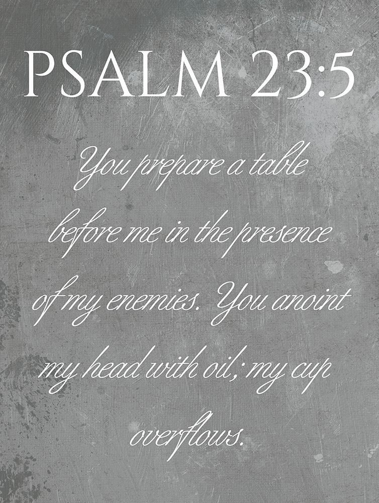 Psalm 23:5