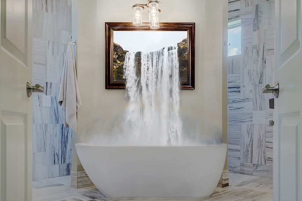 Waterfall In The Bath
