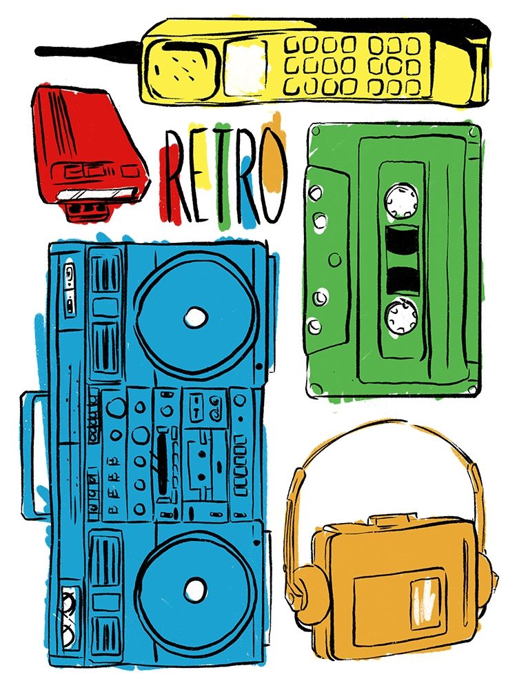 Retro Electronix Colored