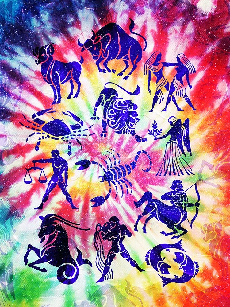 Zodiac Tie Dye