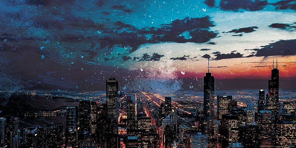 Chicago Skyline Hues