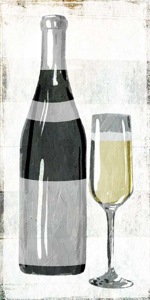 Champagne With Bottle