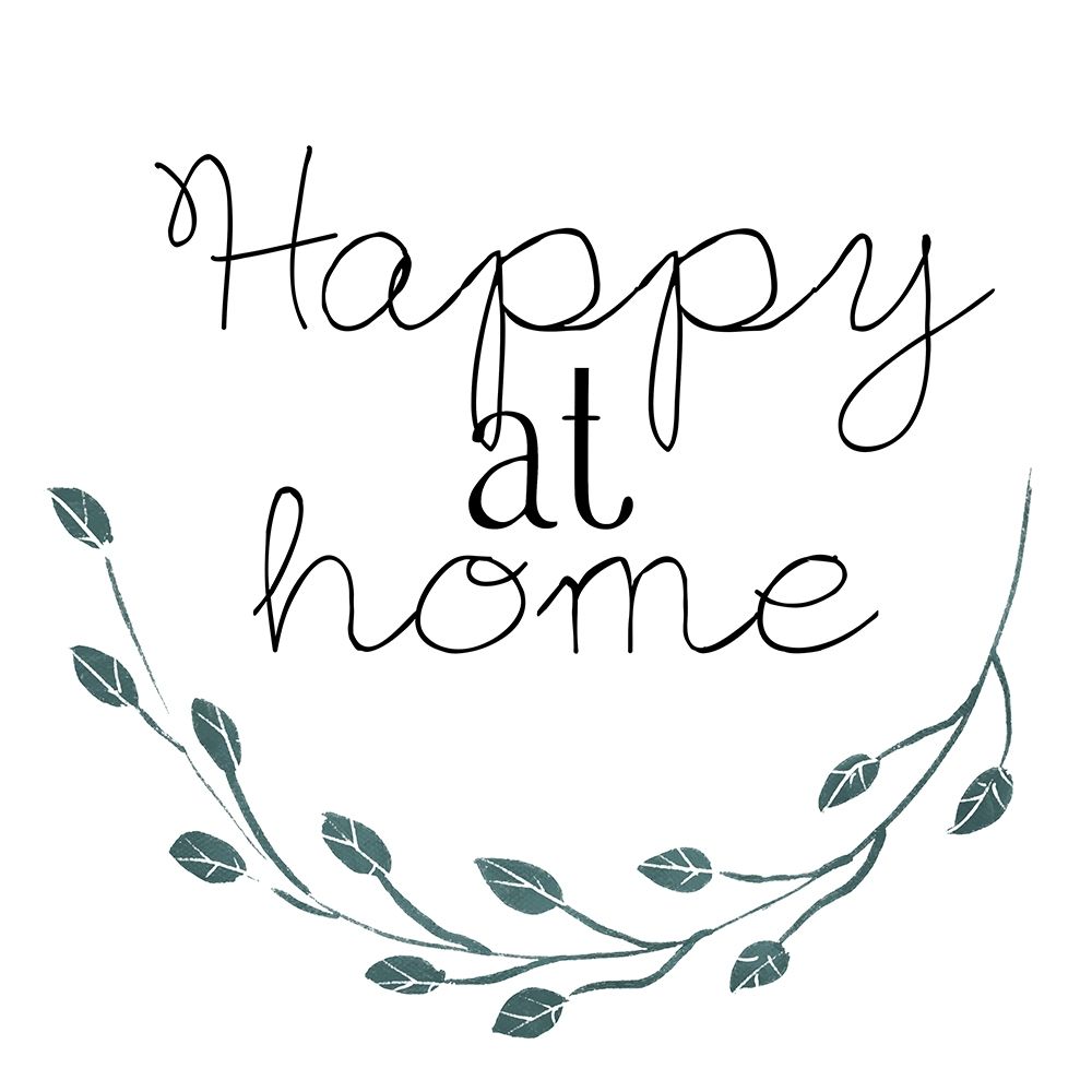 Happy At Home Blue