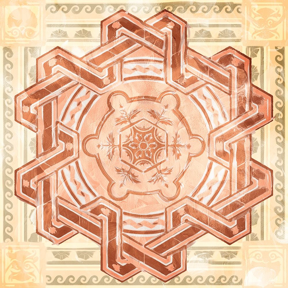 Medallion Plate Boho Style Mate