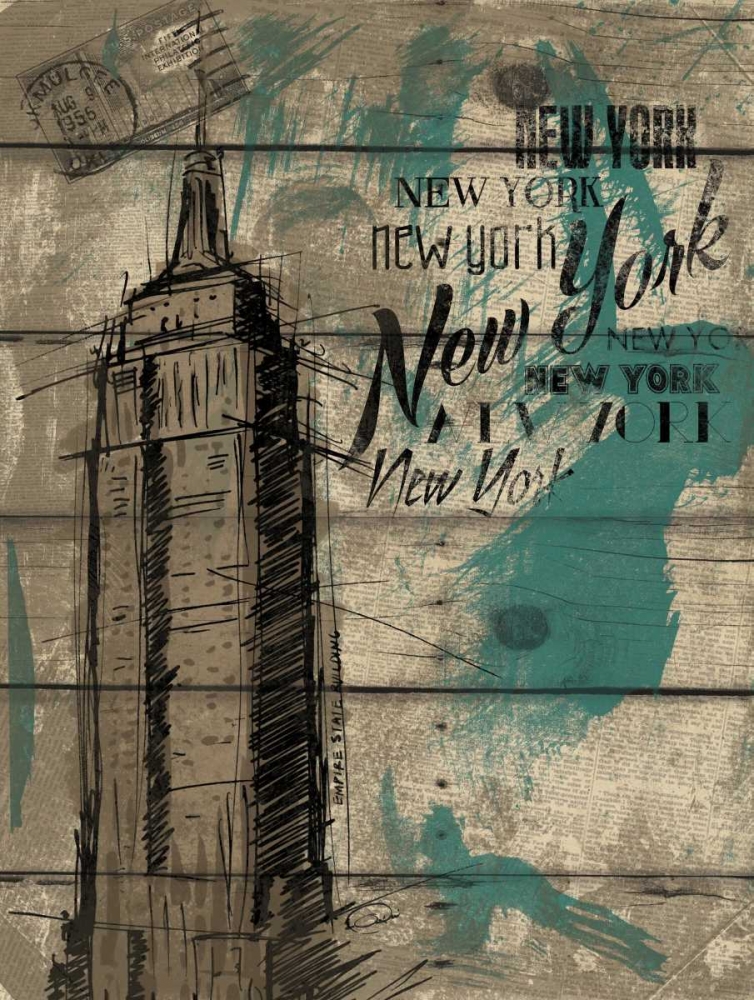 Natural New York Teal