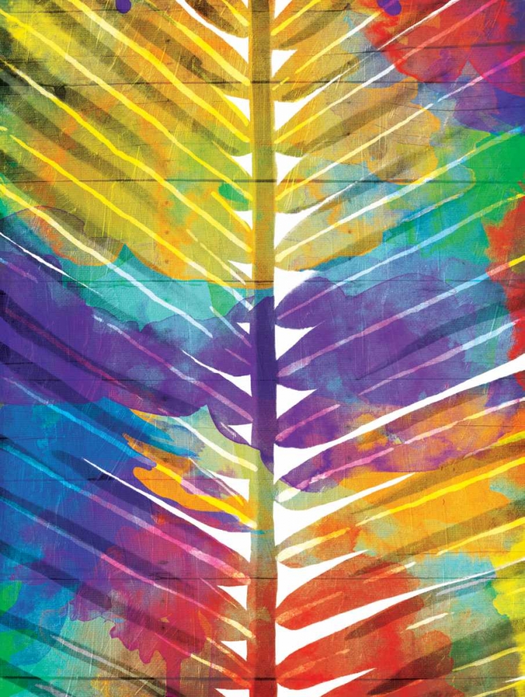 Watercolorful Palms Mate