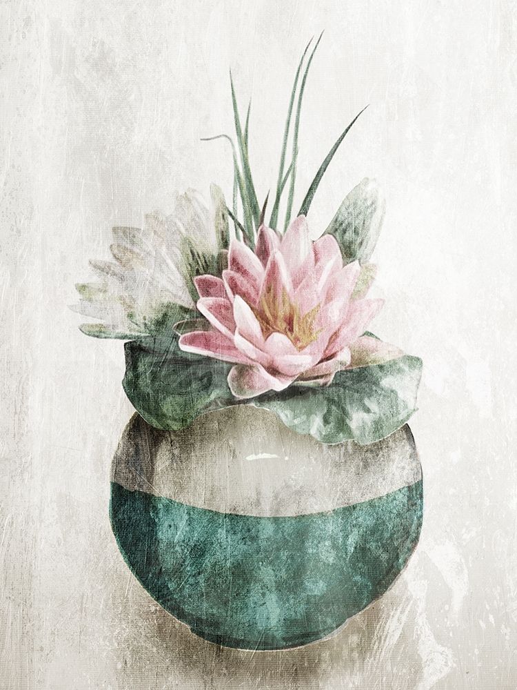 Water Lilly In Vase