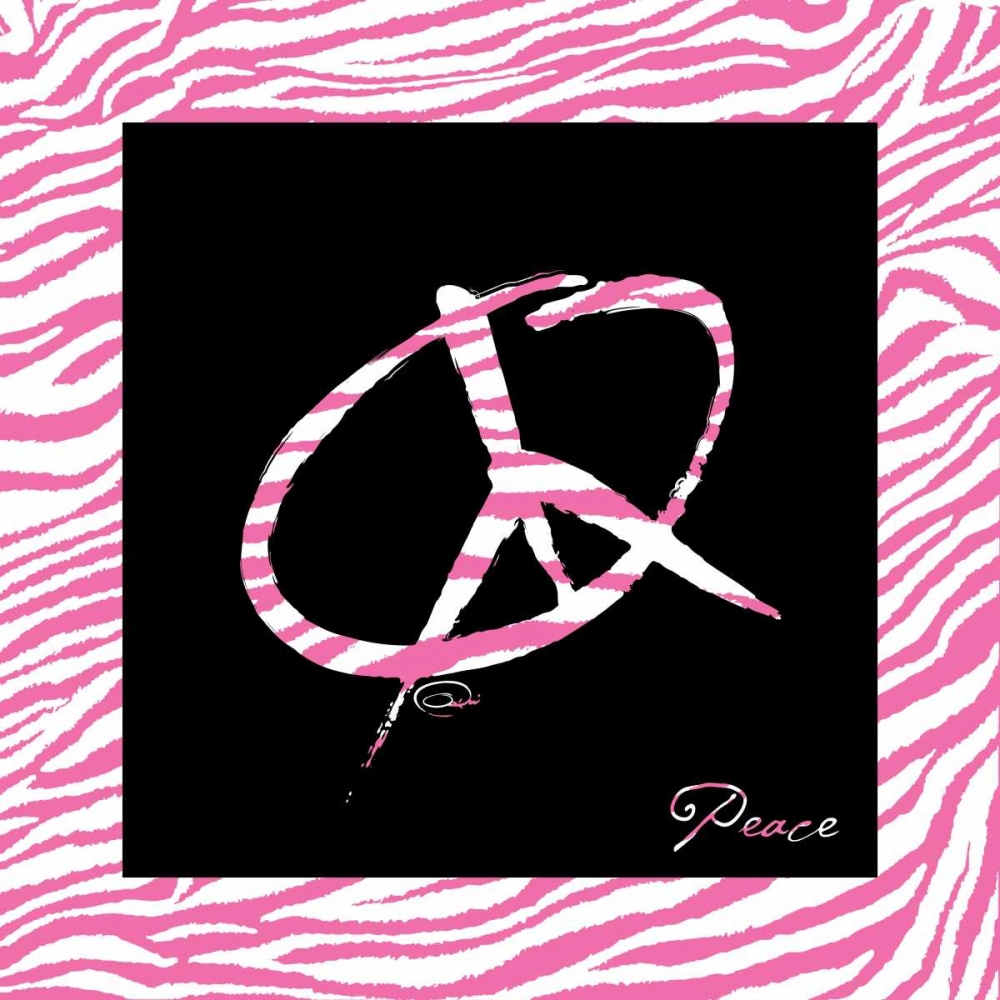 PEACE HOT PINK