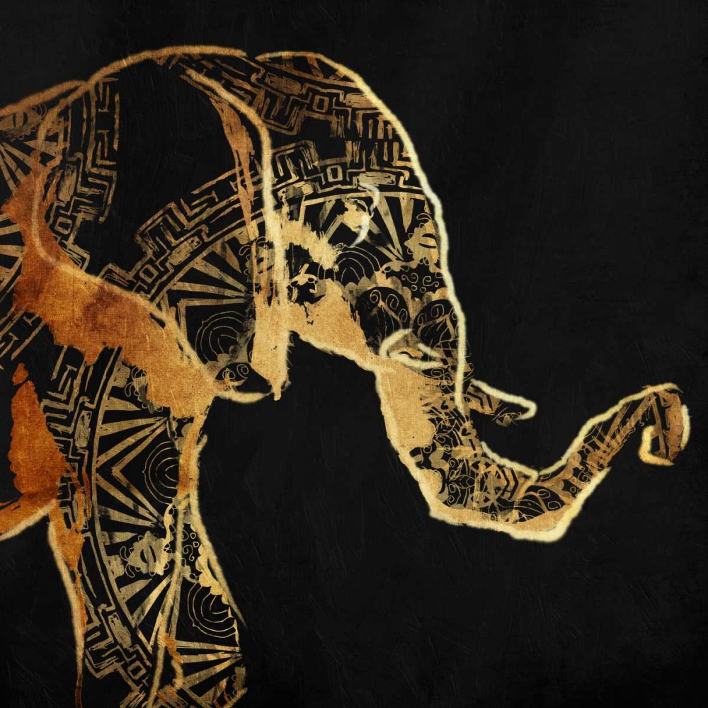 Patterned Elephant