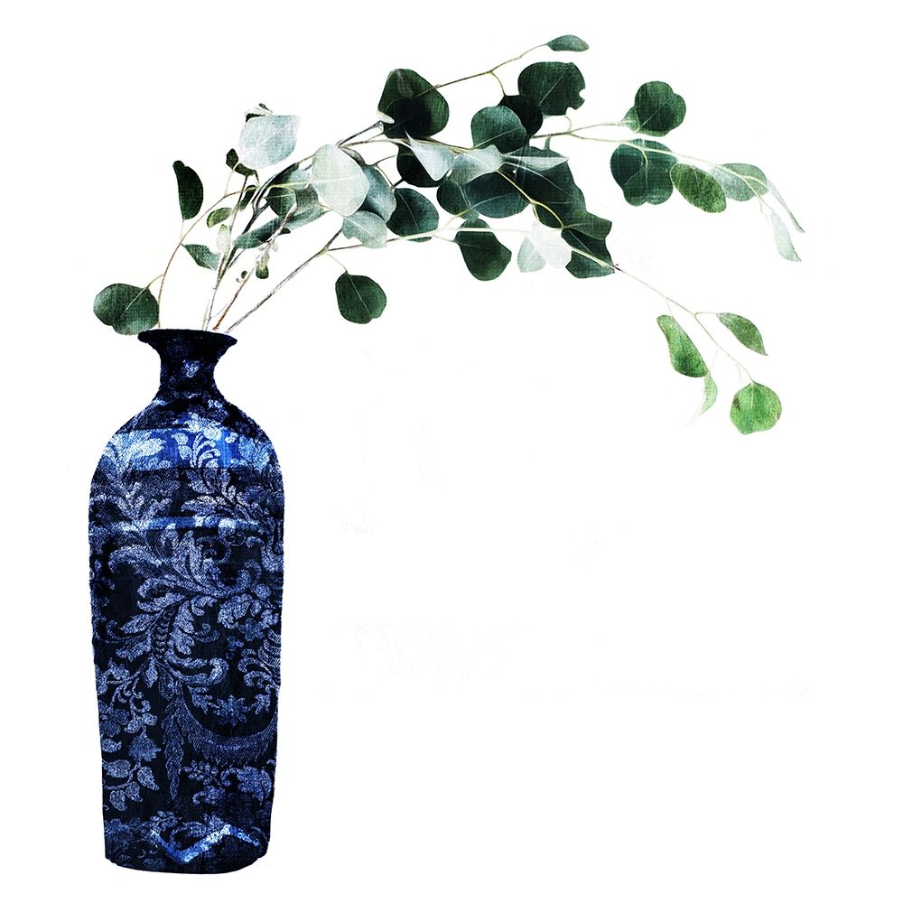 China Vase With Floral