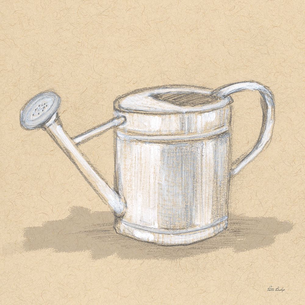 Watering Can Drawing 1