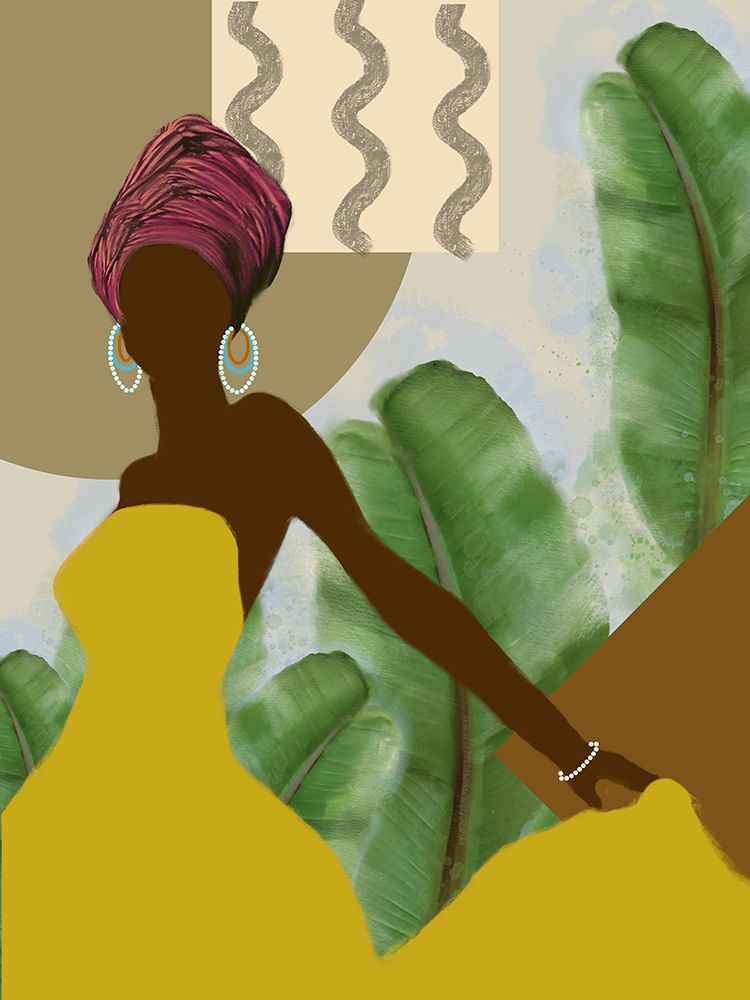 Fashion Yellow Dress