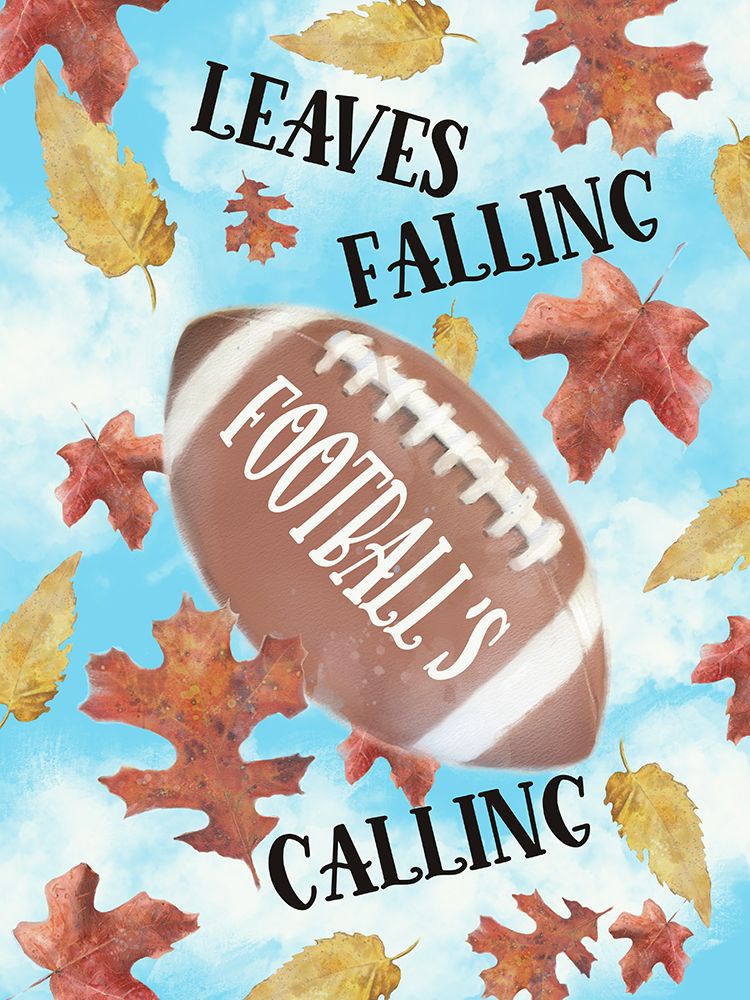 Leaves Falling Footballs Calling