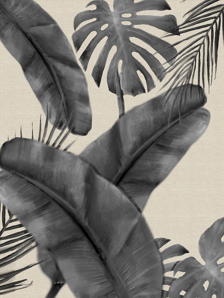 Linen Botanical Fronds