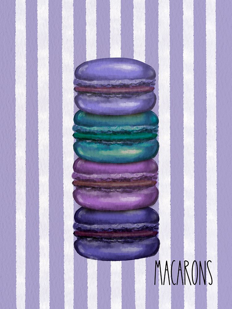 Purple Macarons