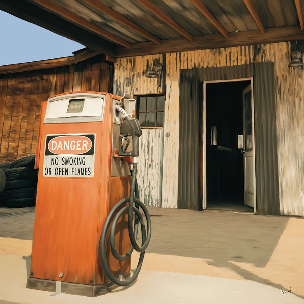 Gas Pump Series Orange