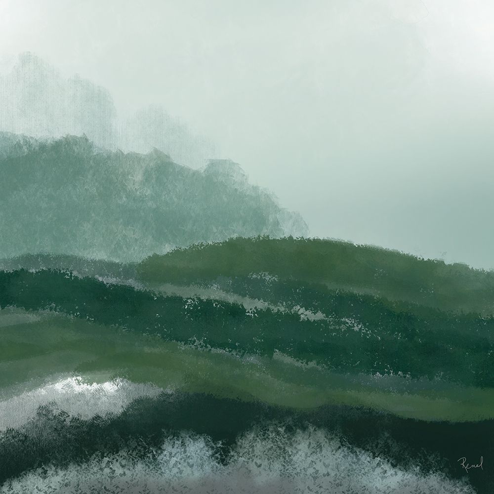 Mist In The Mountains 1 Green