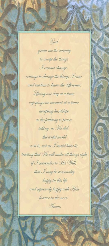 God Serenity Panel