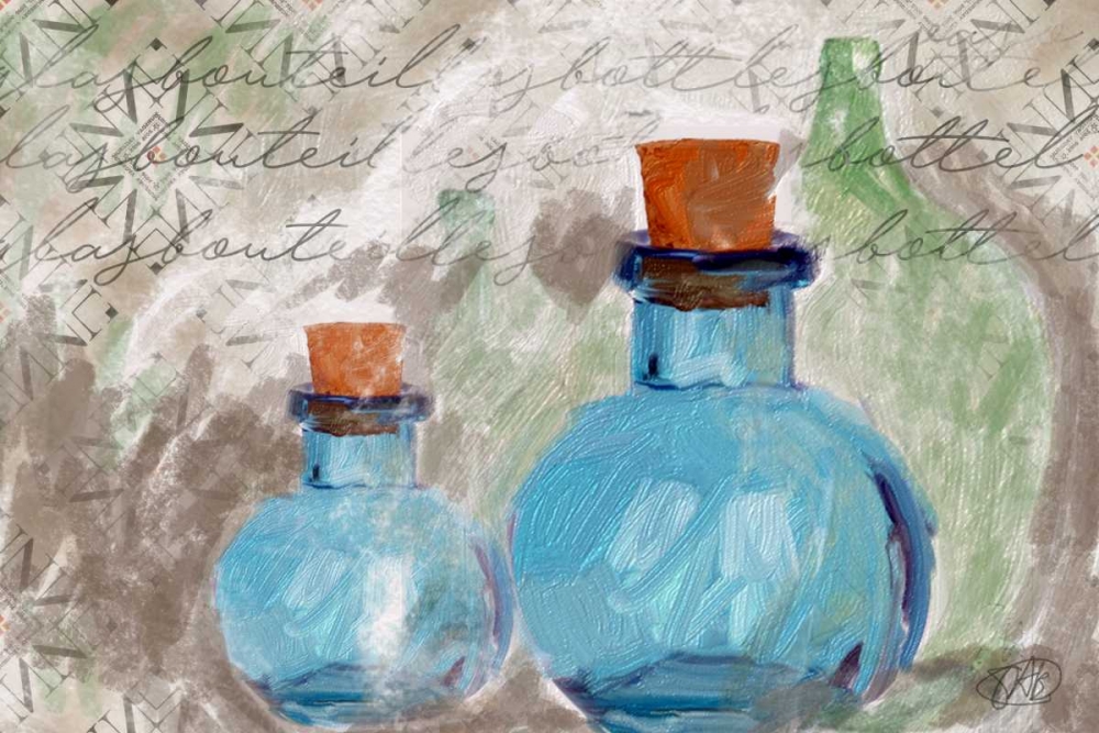 Blue Glass Bottles