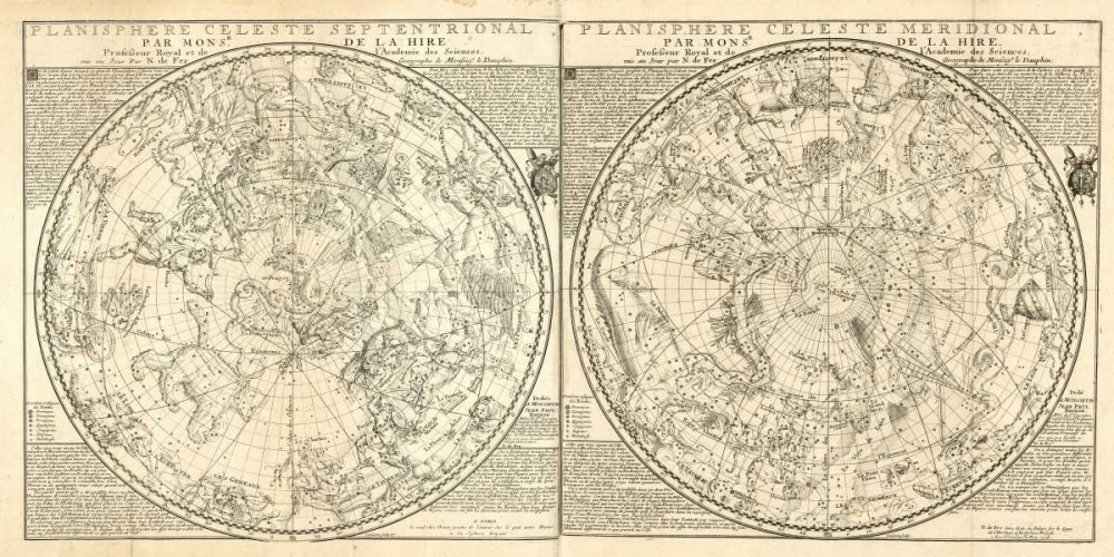 Planisphere Celeste