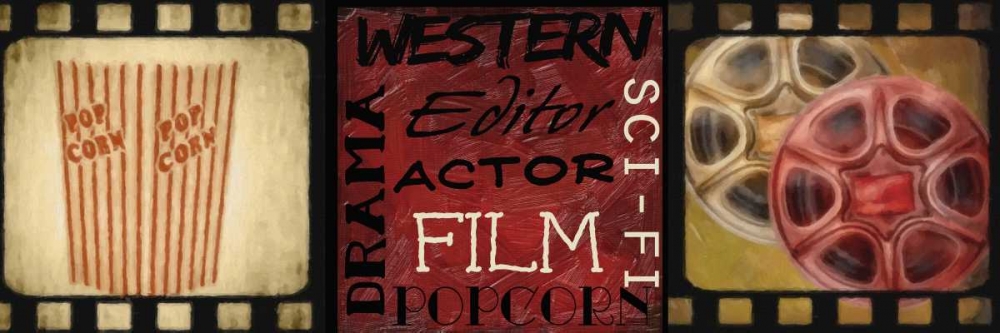 POPCORN AND FILM REEL