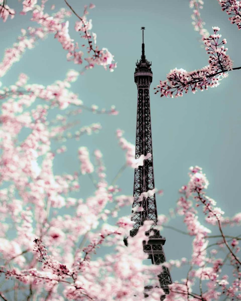Spring Eiffel Pastel