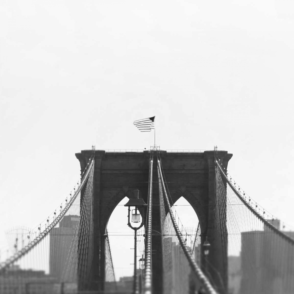 Brooklyn Bridge bw