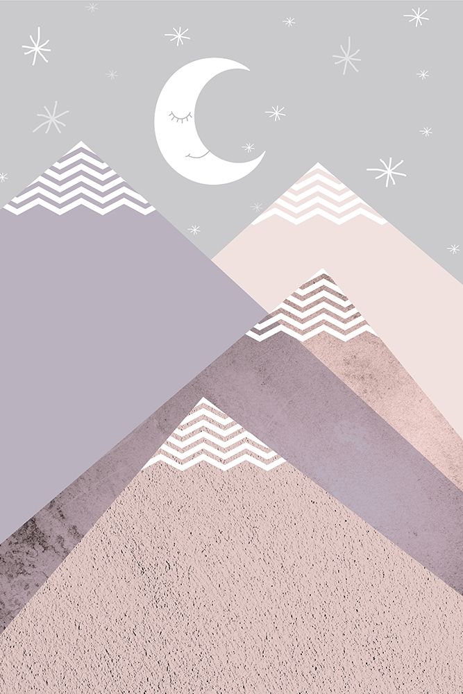 Scandi Nursery Mountains