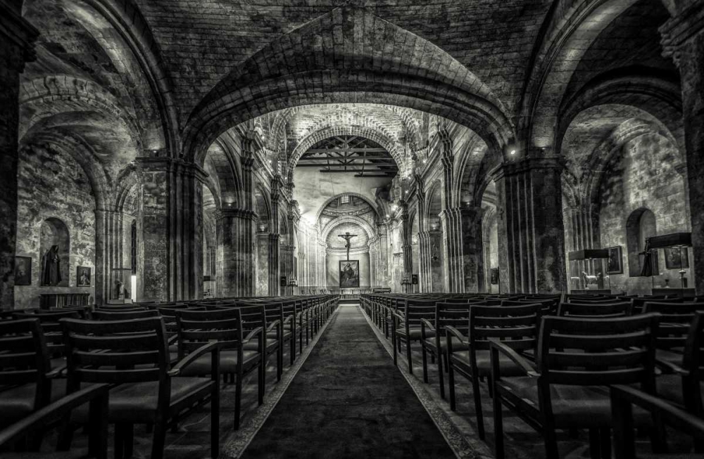 Cuba Church BandW