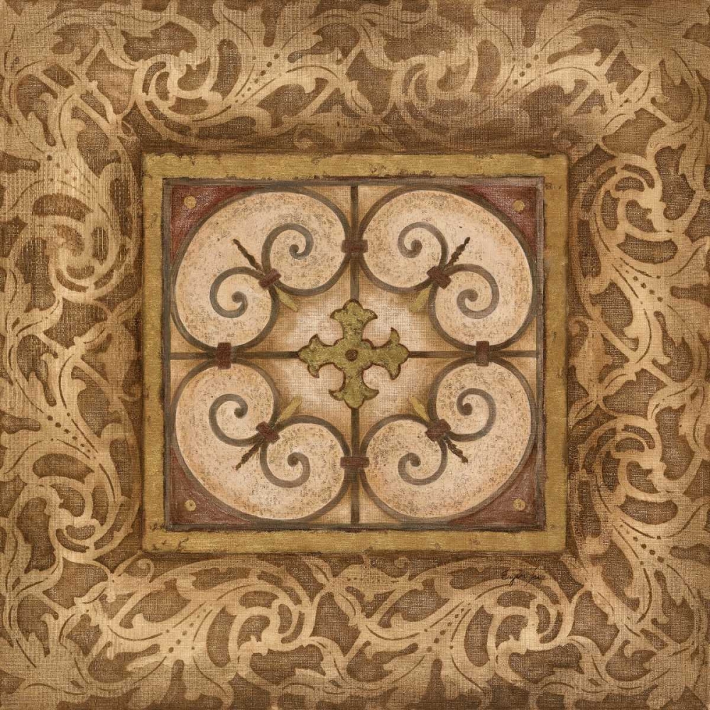Scroll Medallion I