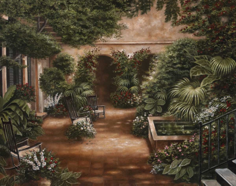 Courtyard in New Orleans II