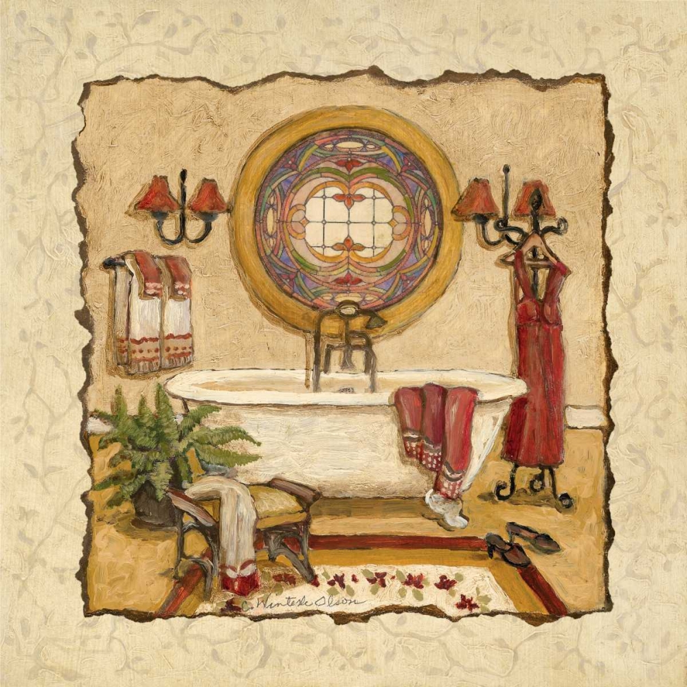 Art Deco Bath I