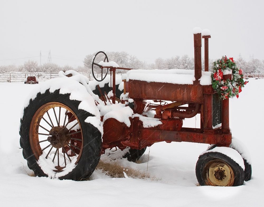 Christmas Tractor