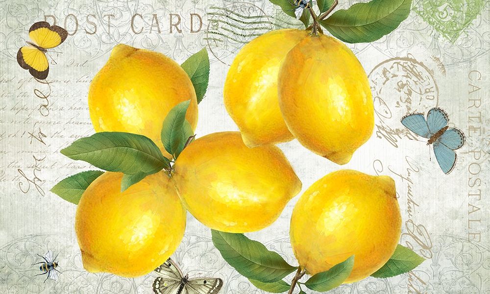 Postcard Lemons