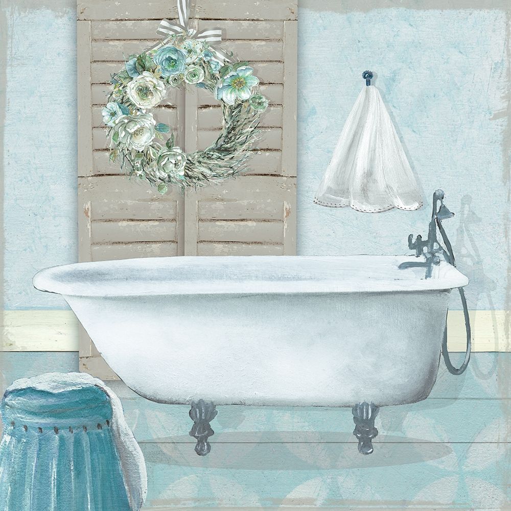 Teal Bath II