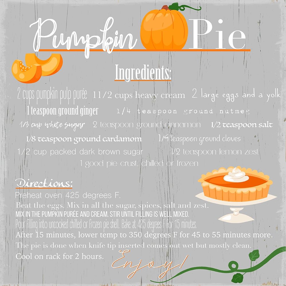 Pumpkin Pie