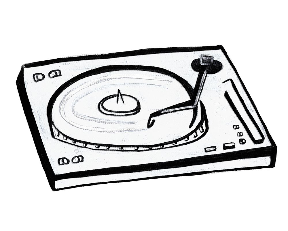 Vinyl Sketch