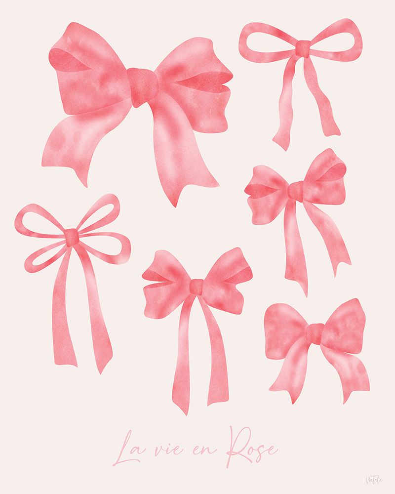La Vie en Rose Bows
