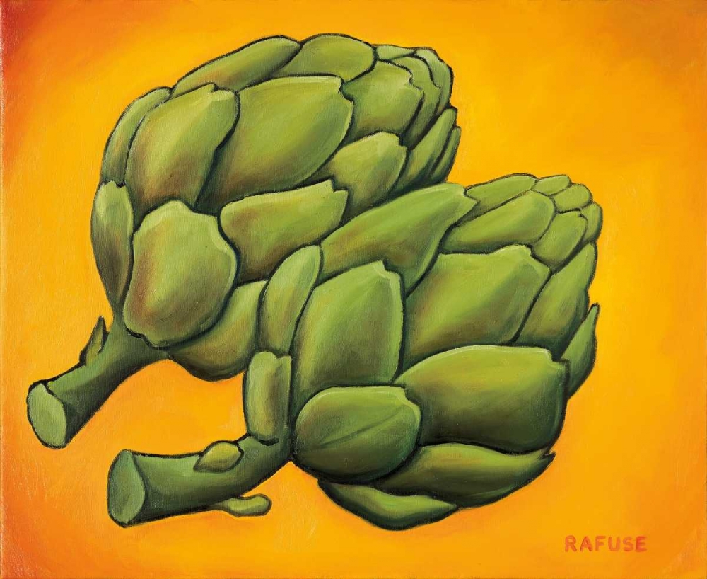 Two Artichokes