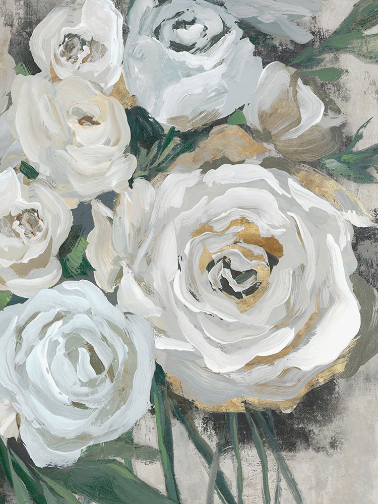 White Bouquet of Florals II