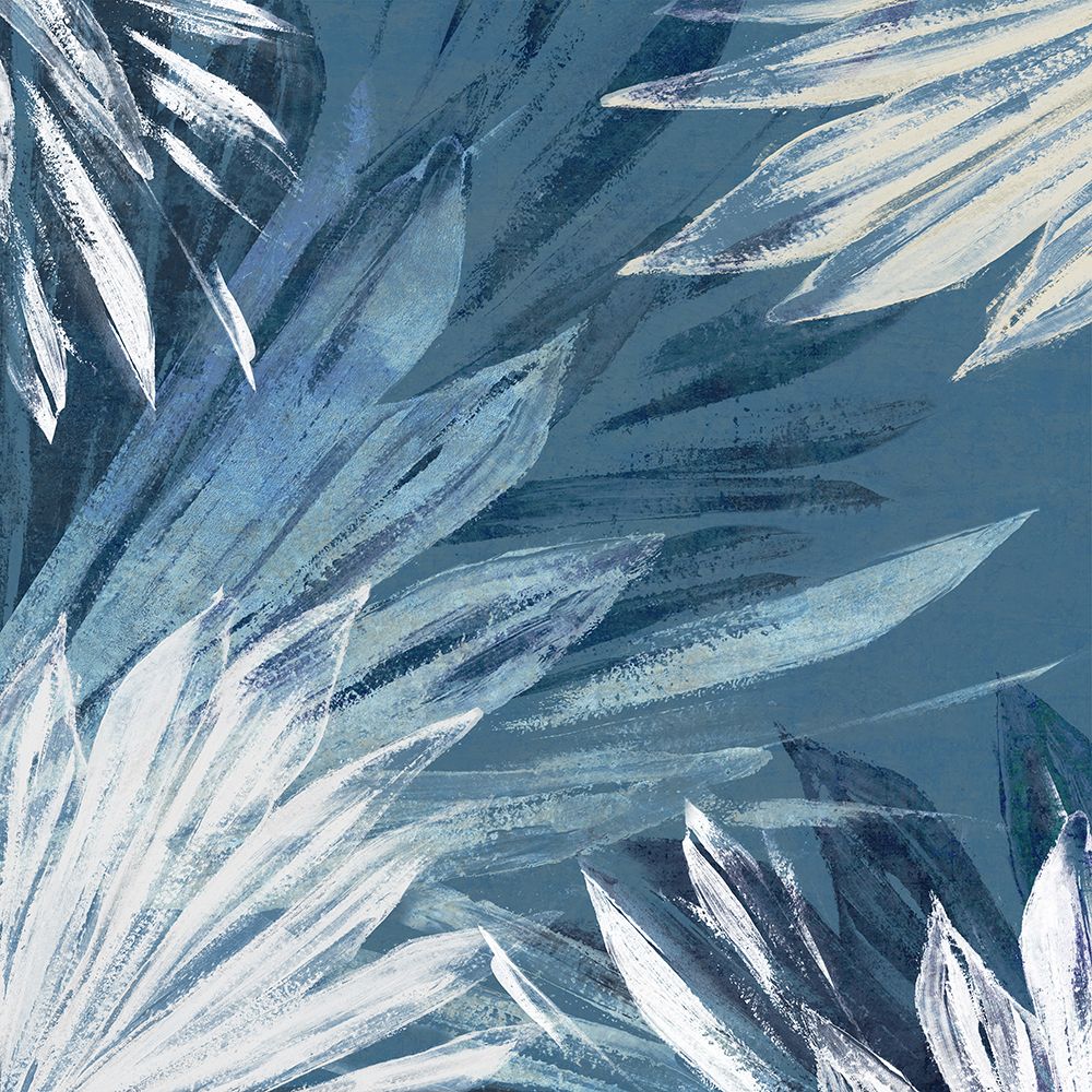 Small Blue Palms I