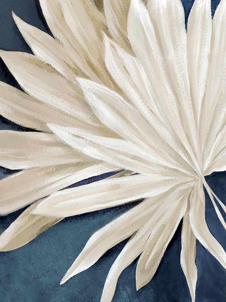Blue Dry Palms I