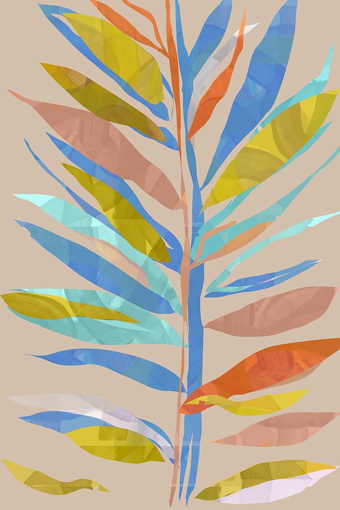 Multi Colour Palm I
