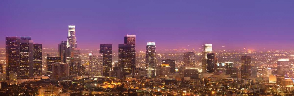 Purple LA Sunset