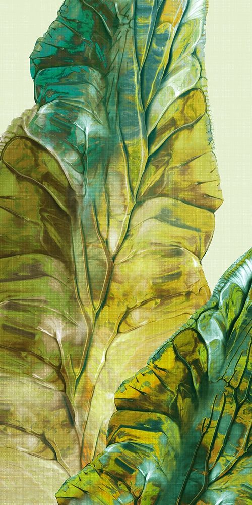 Tropical Green Leaves II