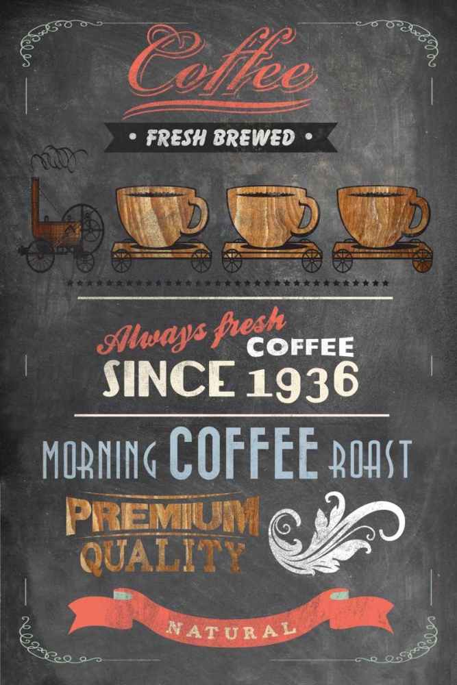 Coffee Menu II - Mini