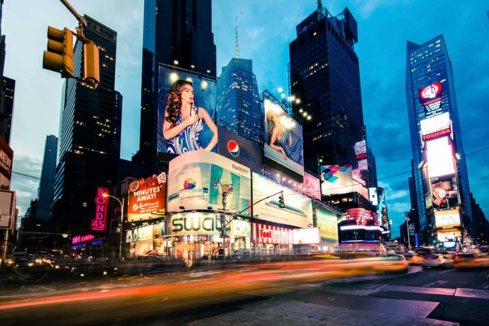Times Square Rays of Light II