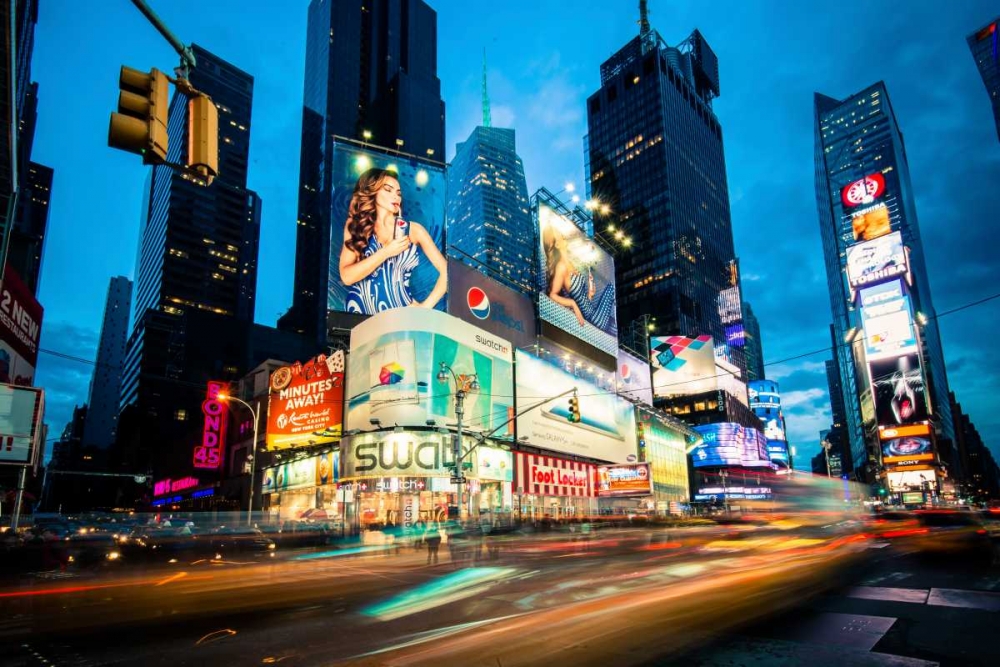 Times Square Rays of Light III